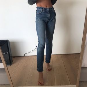 Re/Done High Rise Jeans